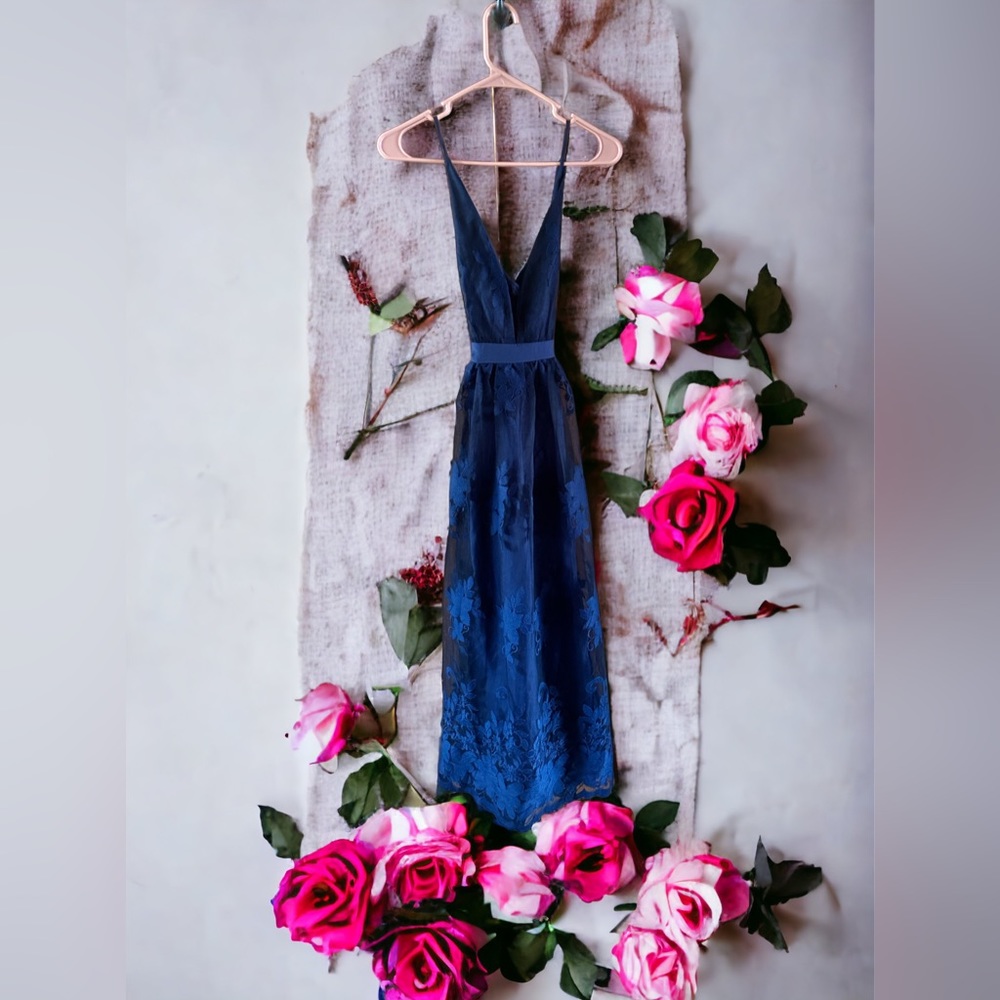 Navy Blue Evening Gown- Prefect for that special occasion!!!